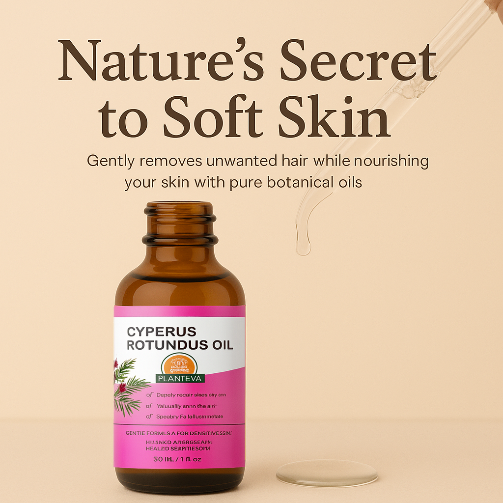 PLANTEVA™ Cyperus Rotundus – Root-Targeting Hair Reduction Serum